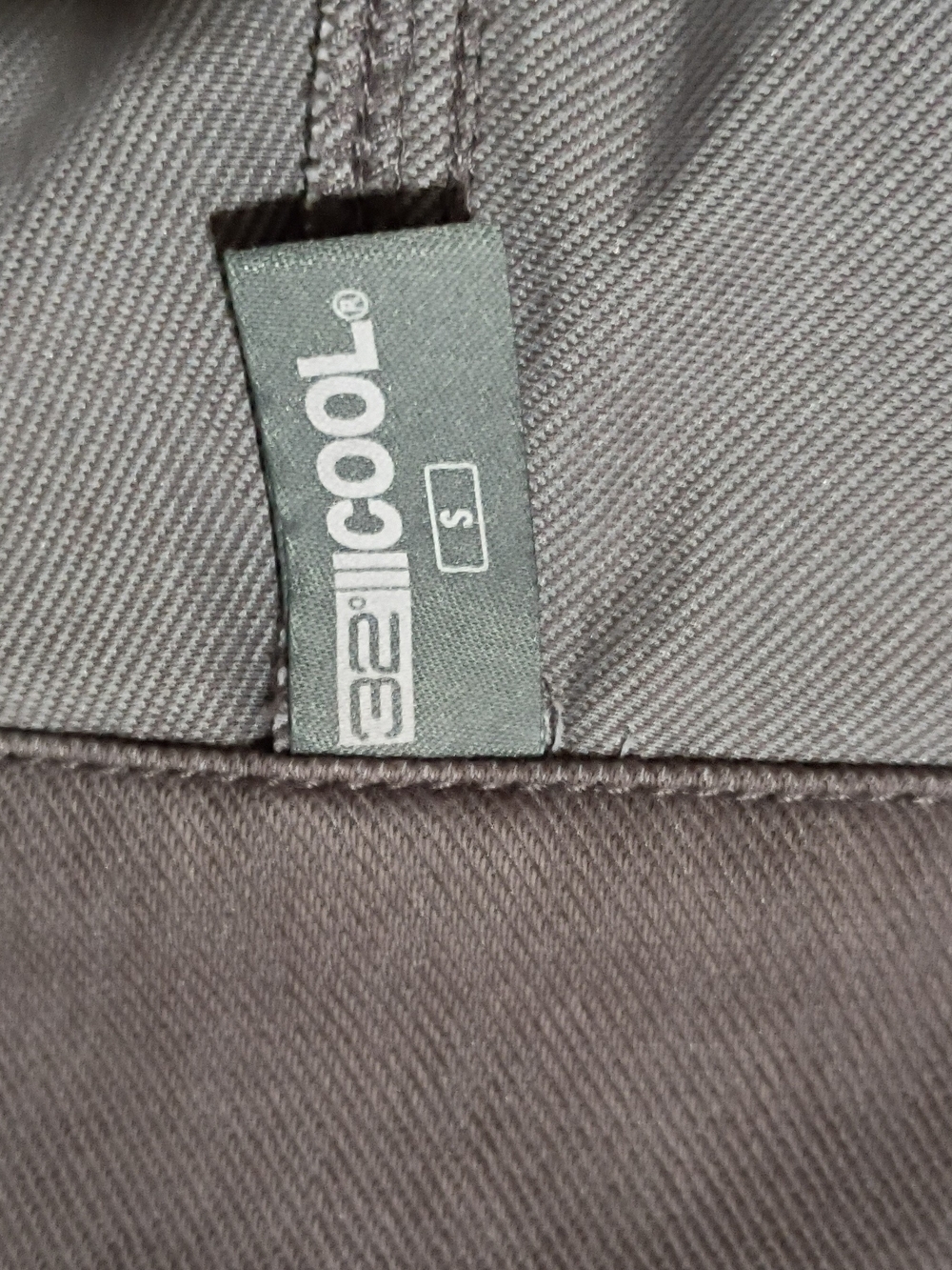 High-Rise Women's Chino Pants in Taupe - Picture 3 of 3